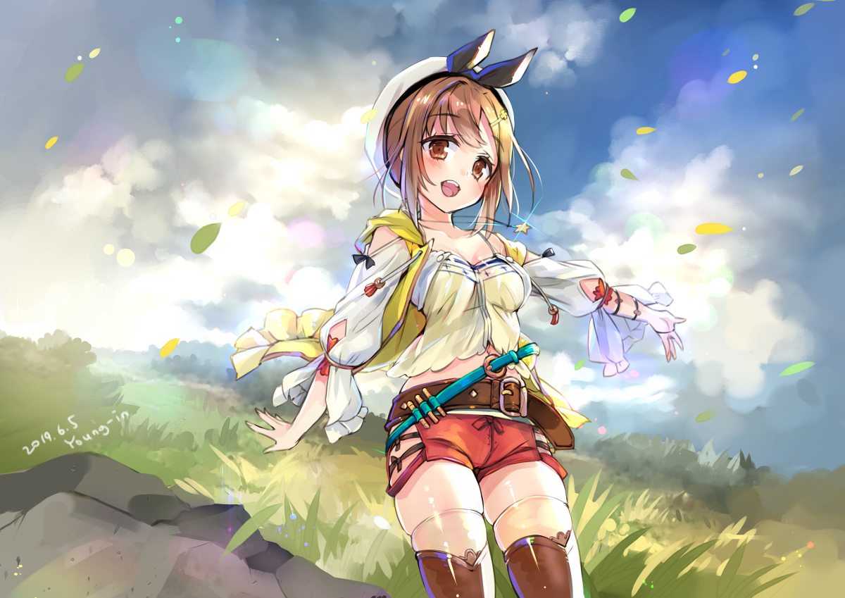 This is a pixiv picture whose title is ライザのアトリエ.
