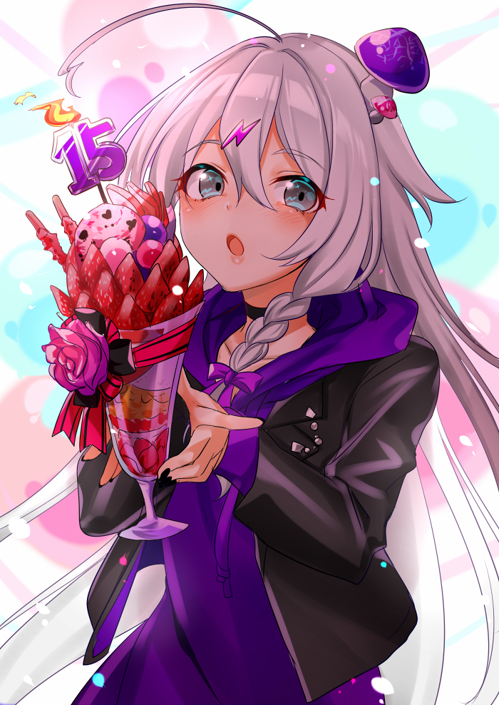 This is a pixiv picture whose title is 🍄⚡.