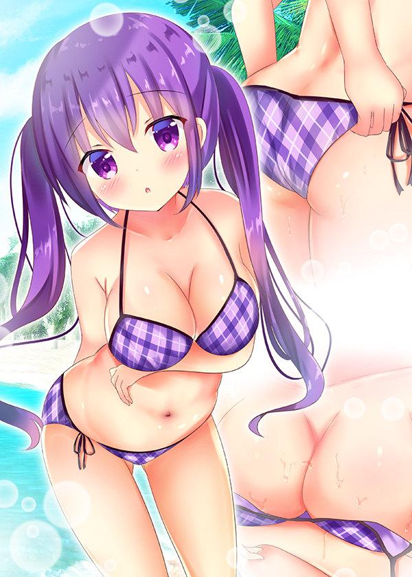 This is a pixiv picture whose title is 水着リゼちゃんとおデート♥.