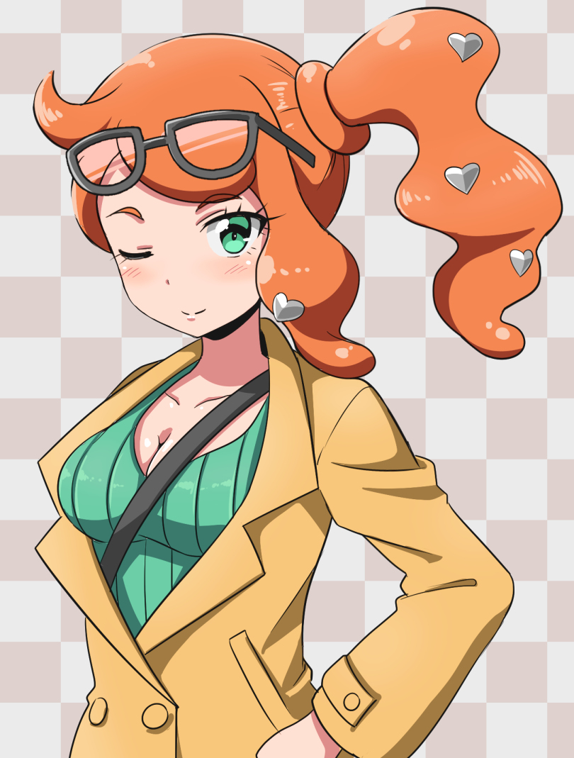 This is a pixiv picture whose title is ポケモン剣盾　ソニア.