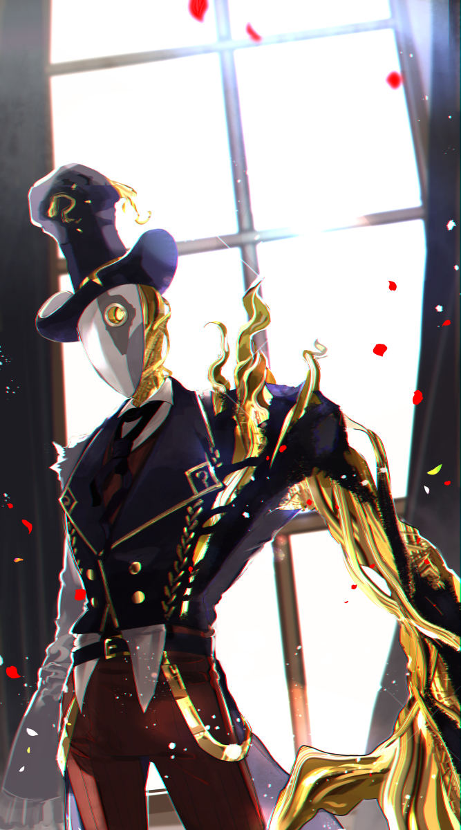 This is a pixiv picture whose title is 金のテンタクル.