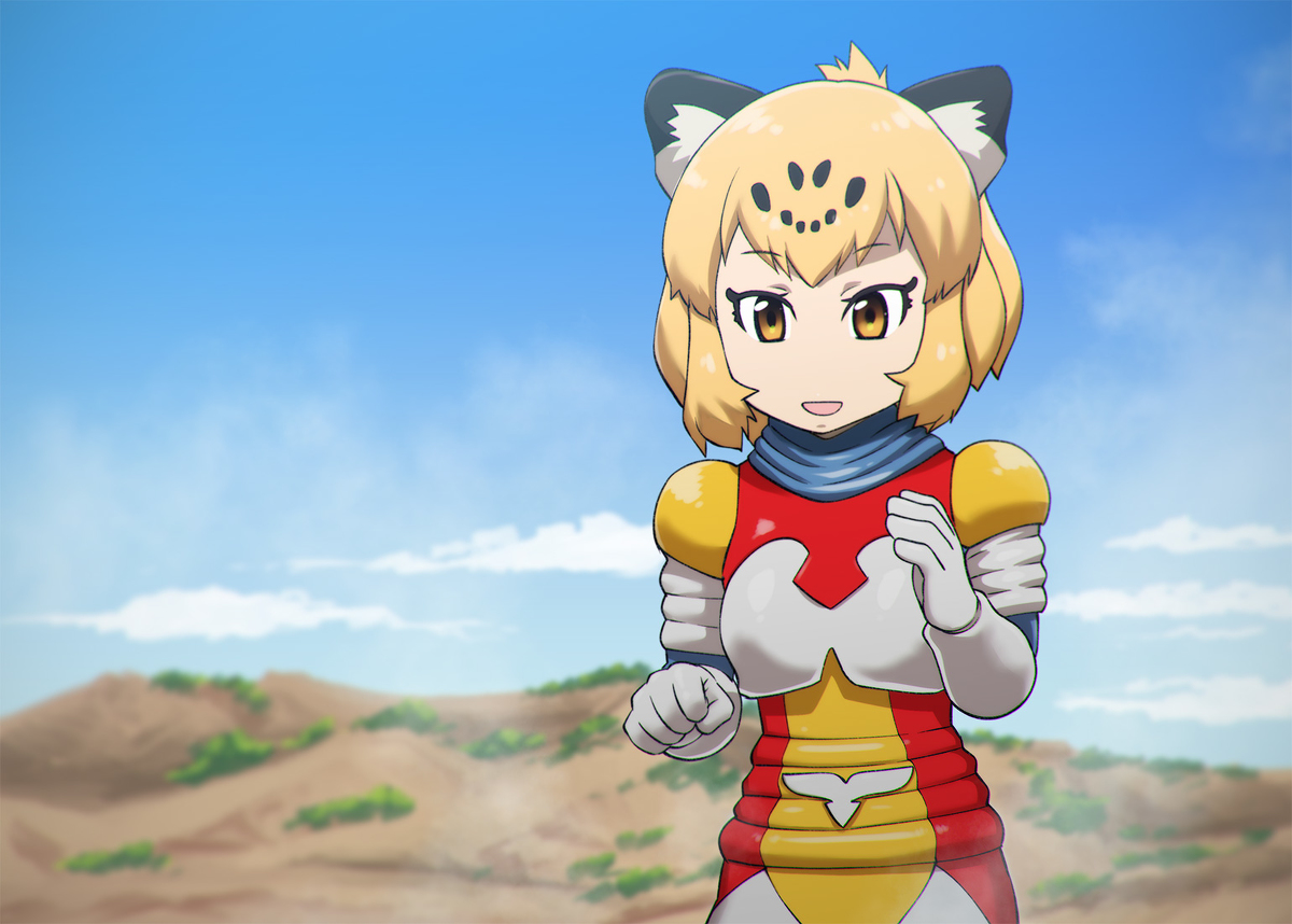 This is a pixiv picture whose title is ゴジラとジャガーでパンチ、パンチ、パンチ！.
