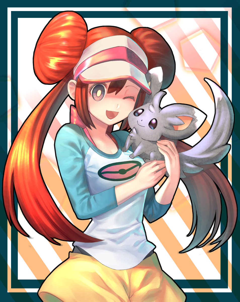 This is a pixiv picture whose title is メイとチラーミィ.