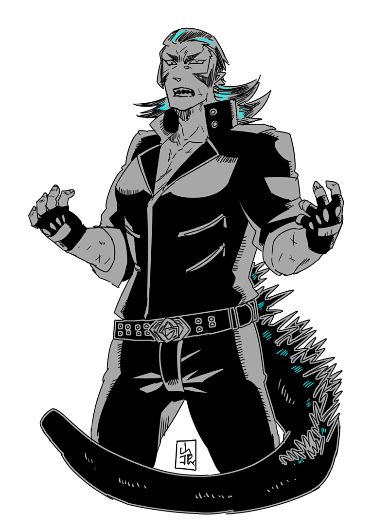 This is a pixiv picture whose title is KOM擬人化.