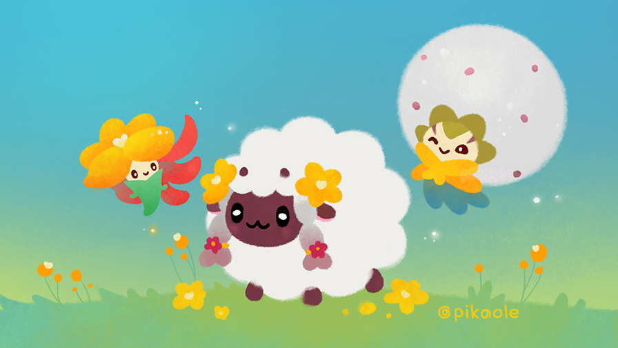 This is a pixiv picture whose title is ポケモン SS.
