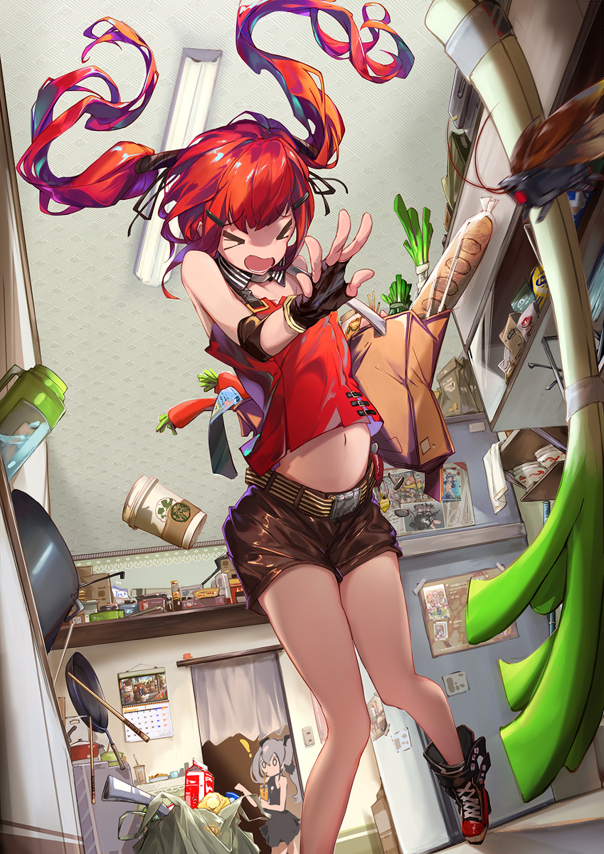 This is a pixiv picture whose title is アックススロー/Observer's Strike.