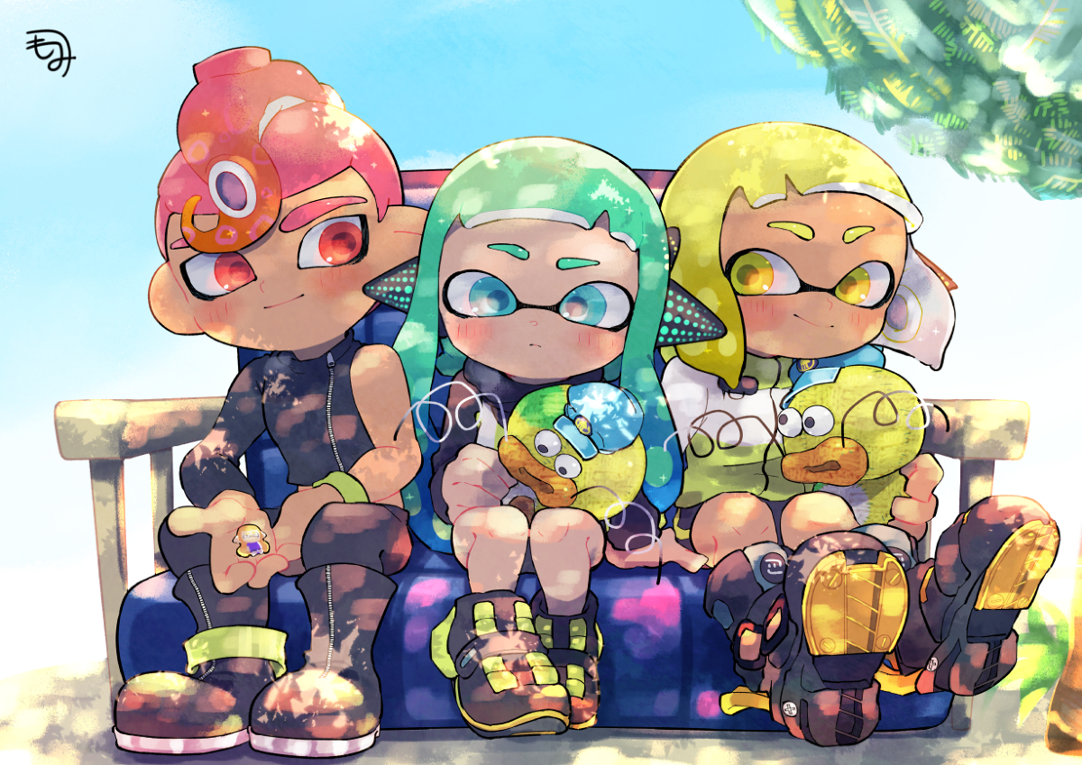 This is a pixiv picture whose title is イカまとめ５.