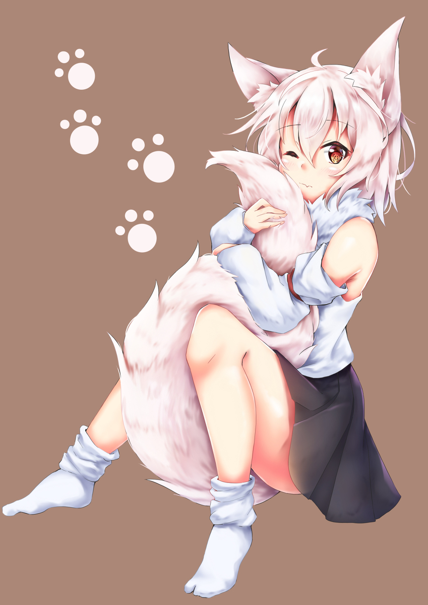 This is a pixiv picture whose title is 椛.