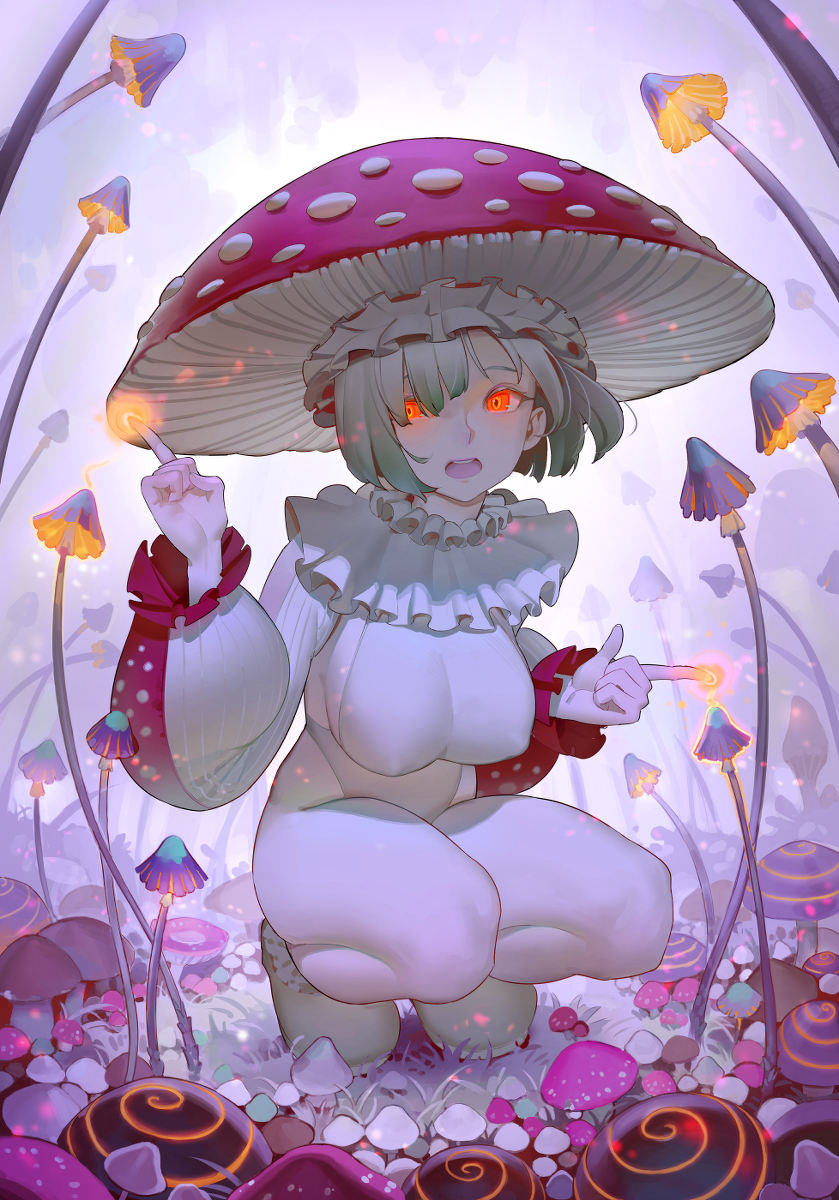 This is a pixiv picture whose title is ベニテングタケ.