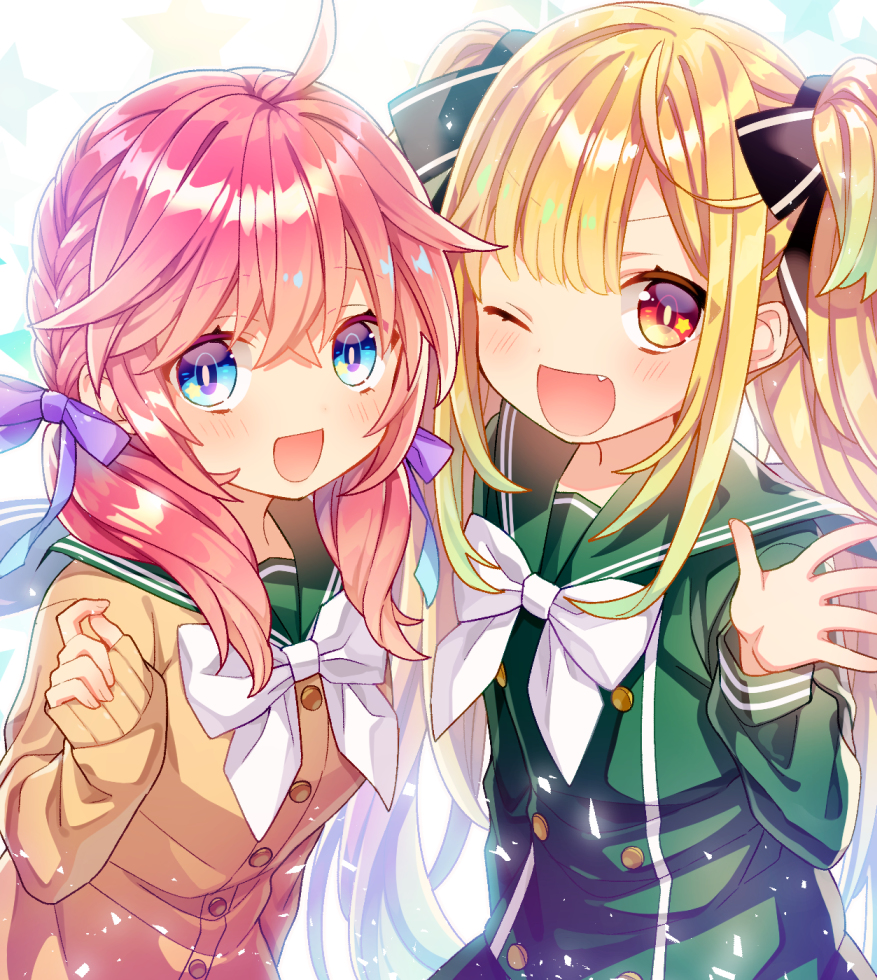 This is a pixiv picture whose title is ふじょ子とユリ子2巻発売.