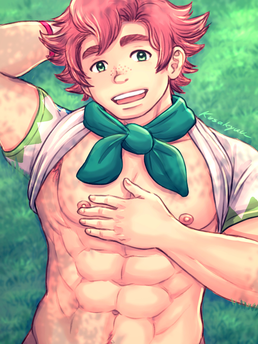 This is a pixiv picture whose title is ヤロー Milo.