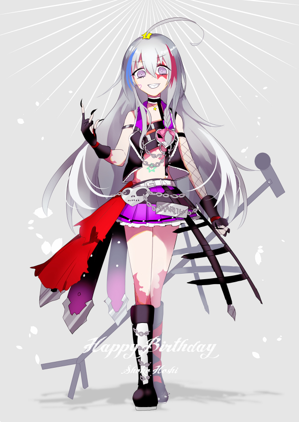 This is a pixiv picture whose title is 輝子バースデー.