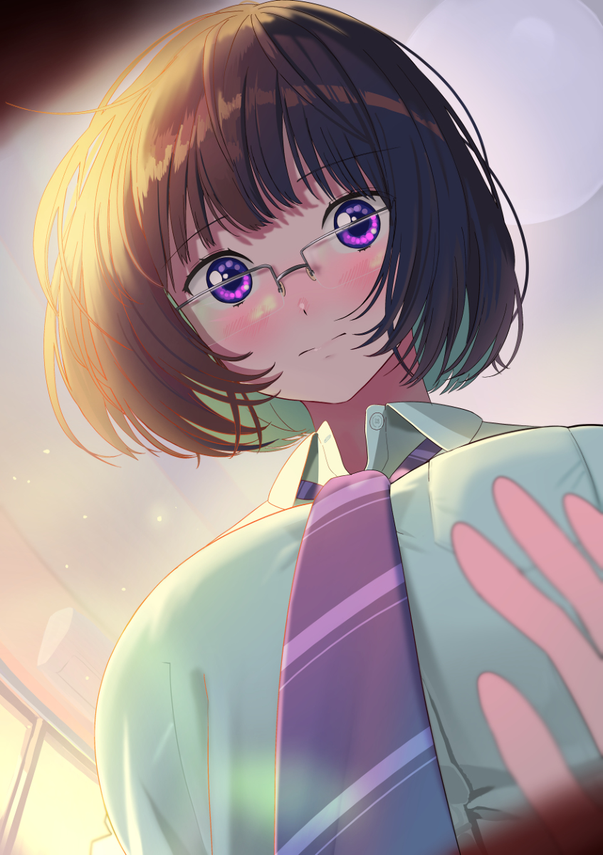 This is a pixiv picture whose title is 年下彼女と学校帰りにお家デートしたいだけの人生だった。.