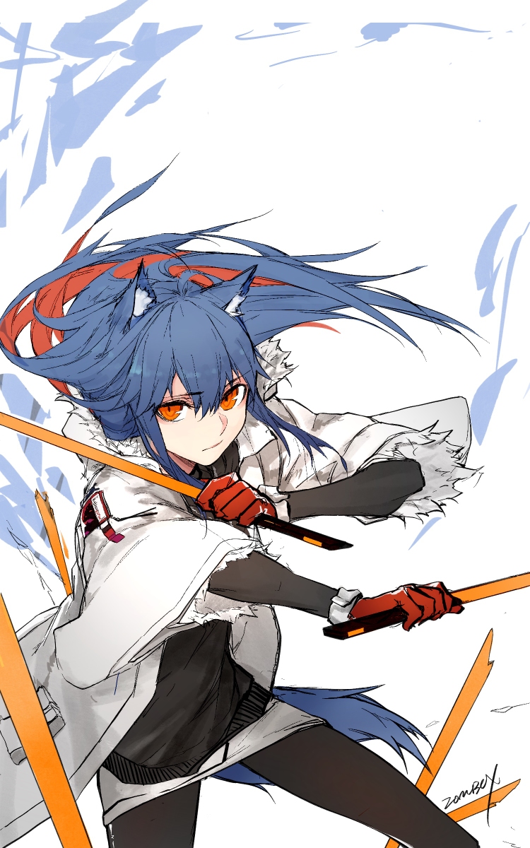 This is a pixiv picture whose title is 德克萨斯.