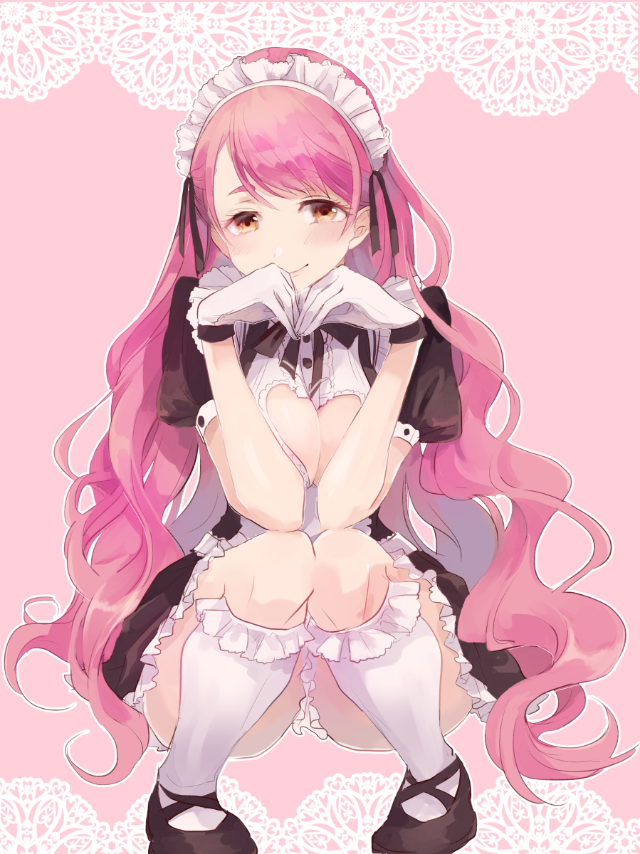 This is a pixiv picture whose title is がんばれ♡.