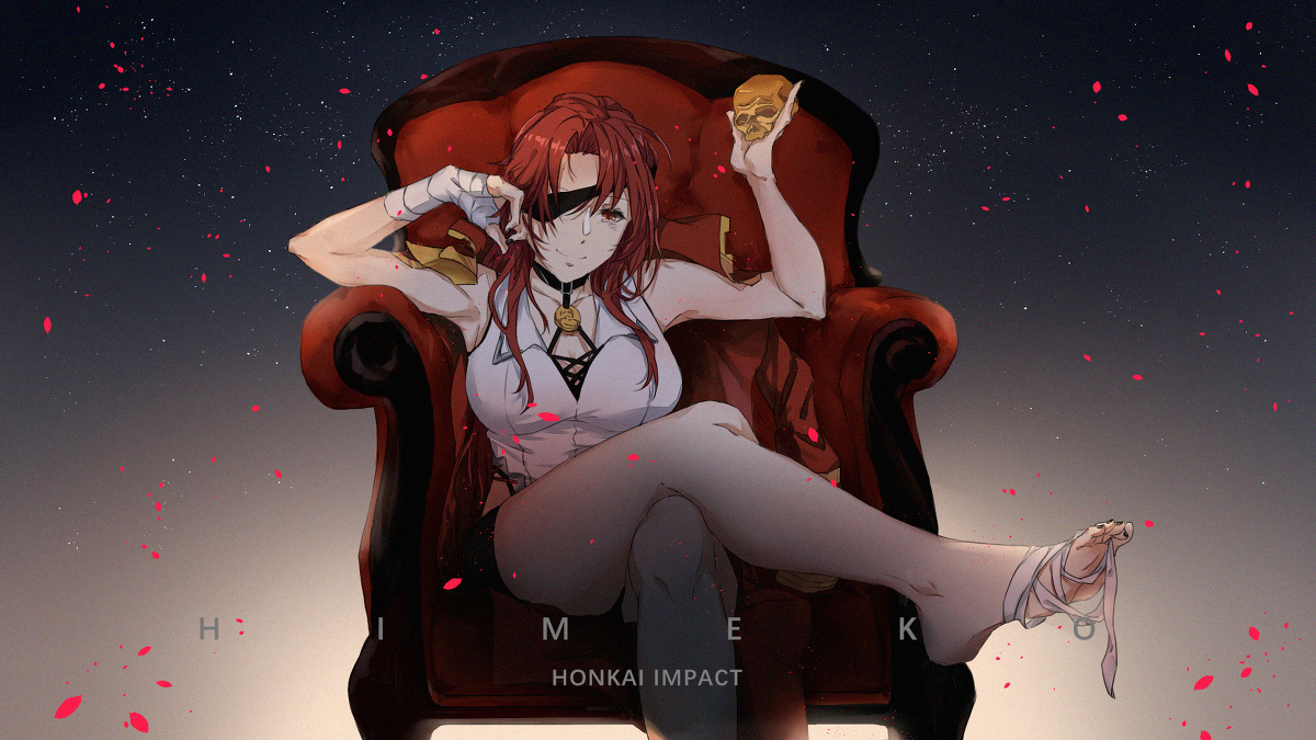 This is a pixiv picture whose title is 姬子.