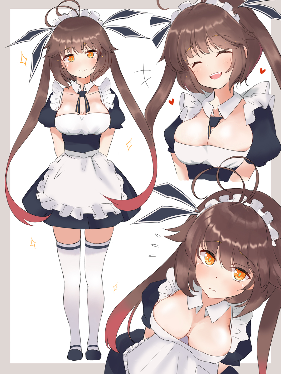 This is a pixiv picture whose title is Maid M14.