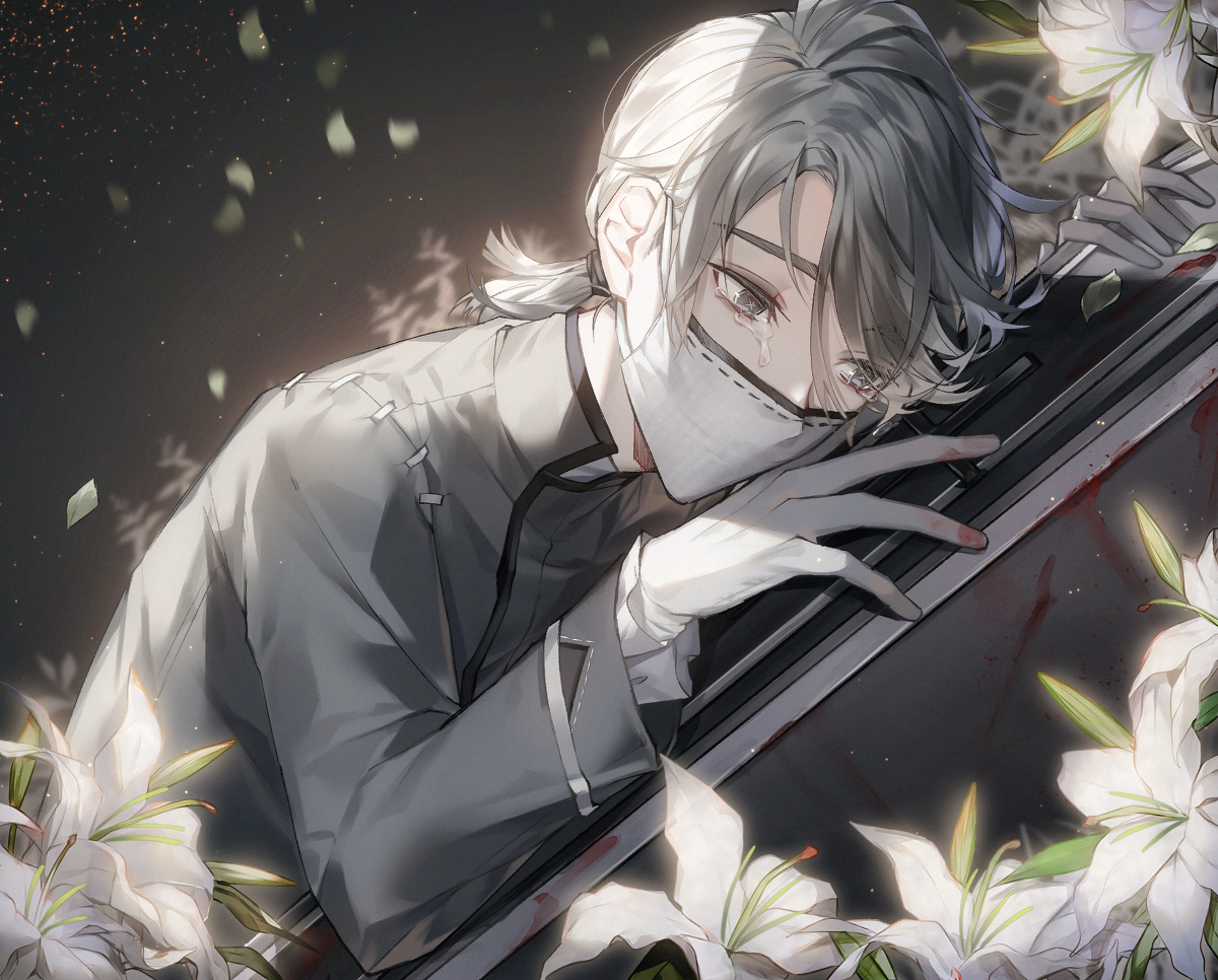 This is a pixiv picture whose title is IdentityV 納棺師.