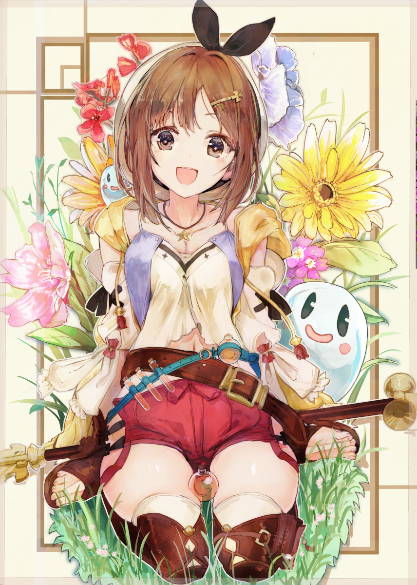 This is a pixiv picture whose title is ライザリン・シュタウト.