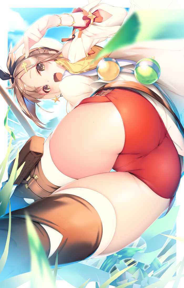 This is a pixiv picture whose title is ライザちゃん.