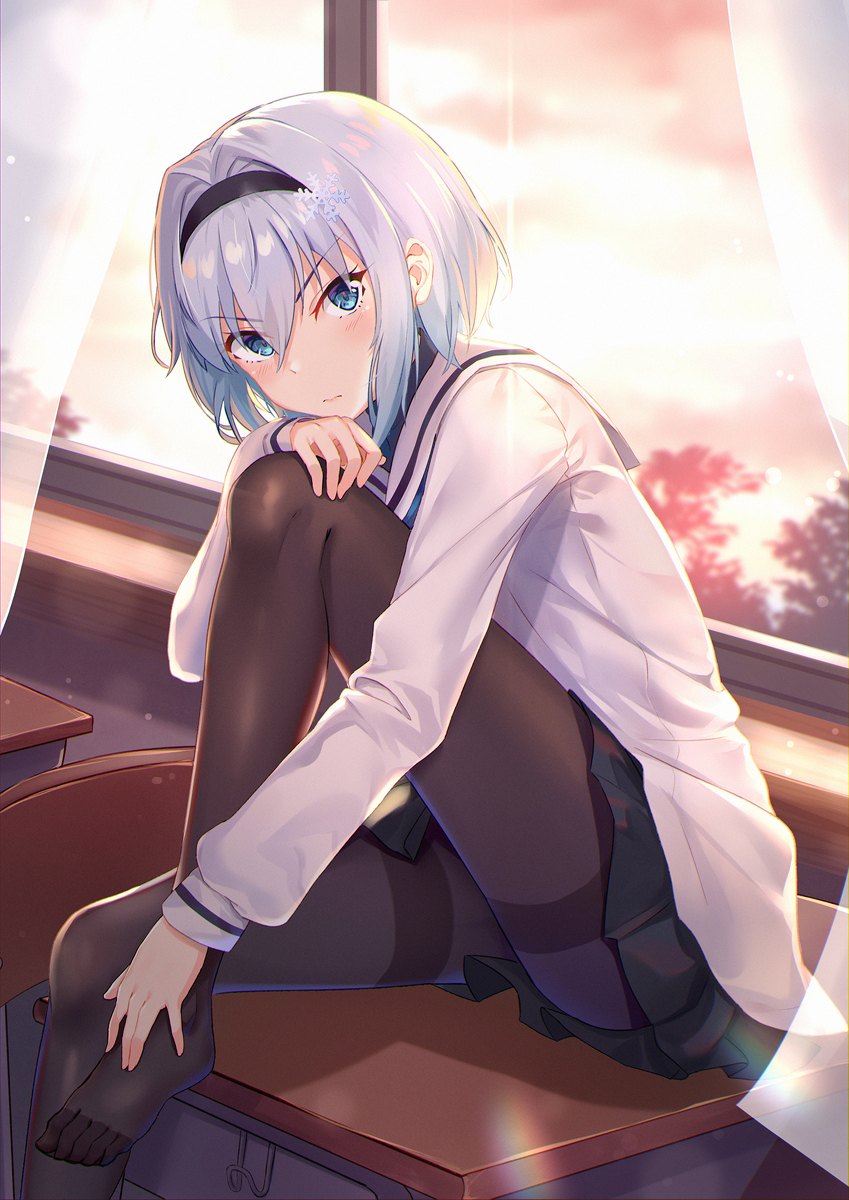 This is a pixiv picture whose title is 银不了.