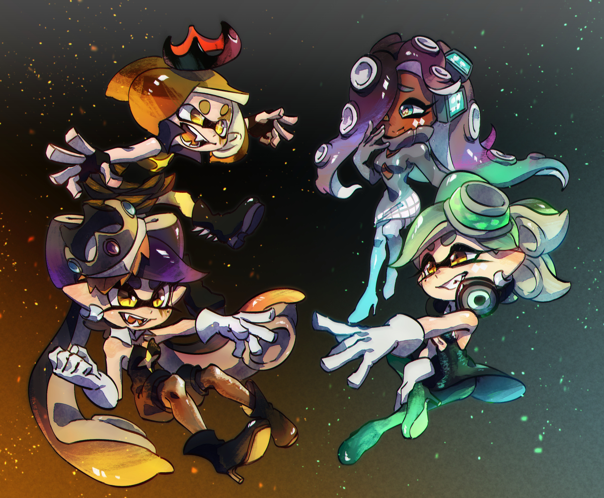 This is a pixiv picture whose title is スプラトカリプス.