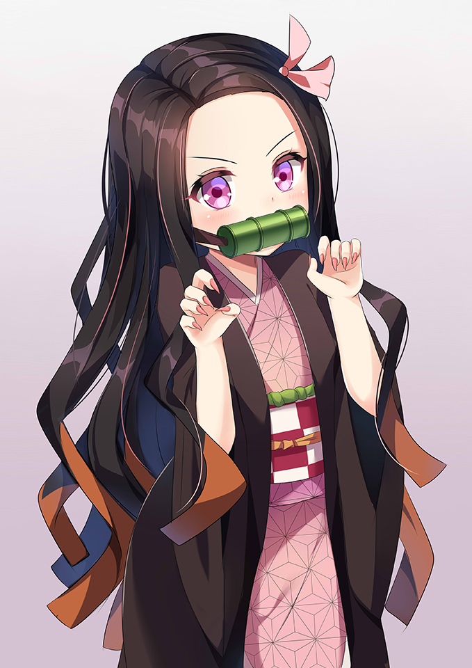 This is a pixiv picture whose title is nezuko.