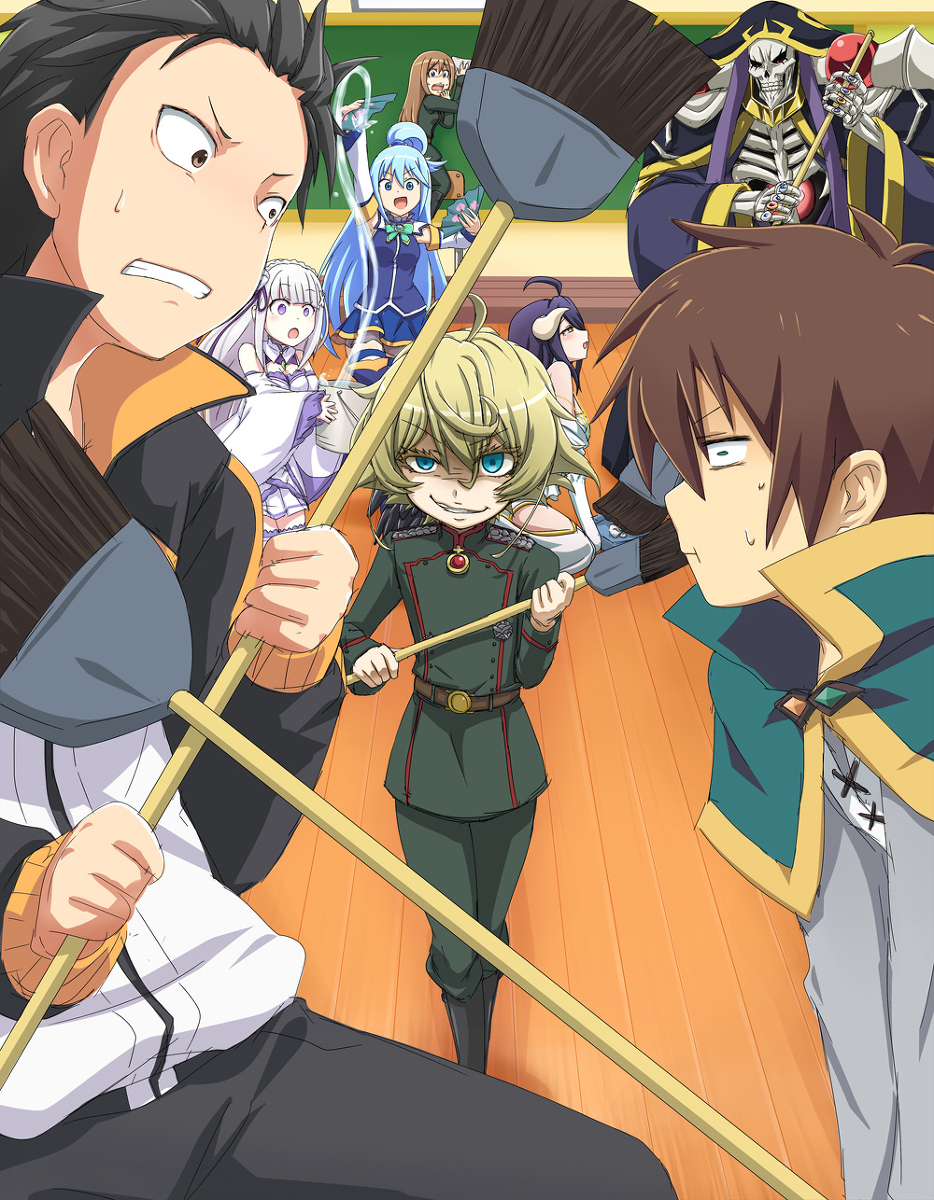This is a pixiv picture whose title is いせかる.