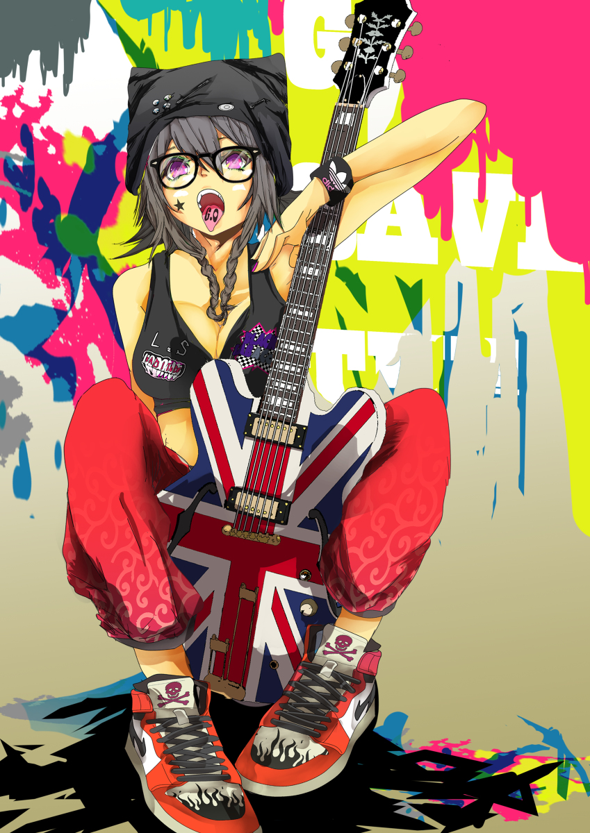 This is a pixiv picture whose title is ROCKの日.