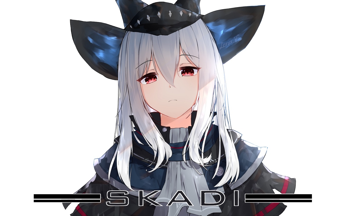 This is a pixiv picture whose title is Skadi.