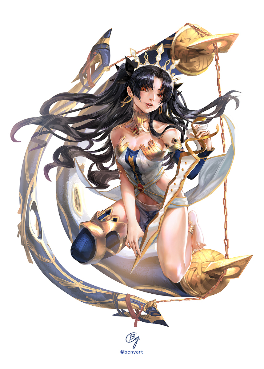 This is a pixiv picture whose title is Ishtar.