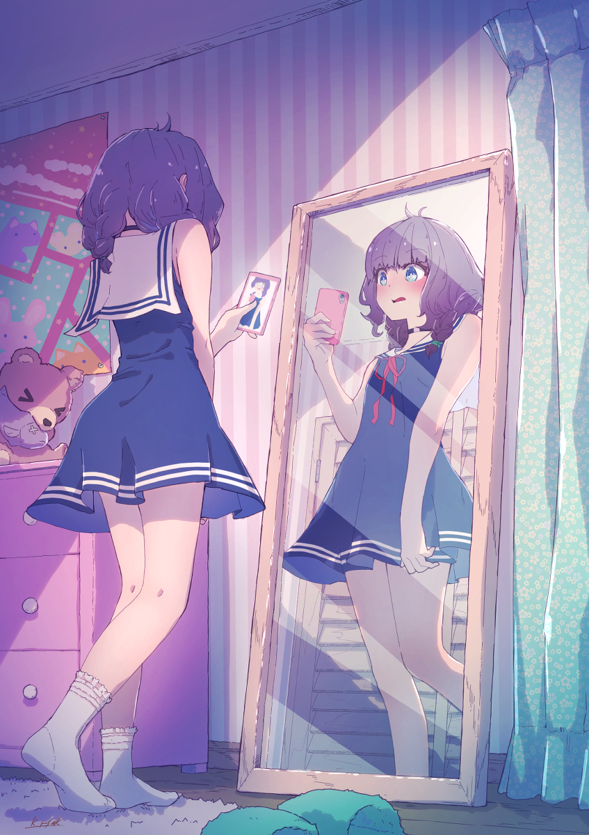 This is a pixiv picture whose title is 大丈夫かなぁ.