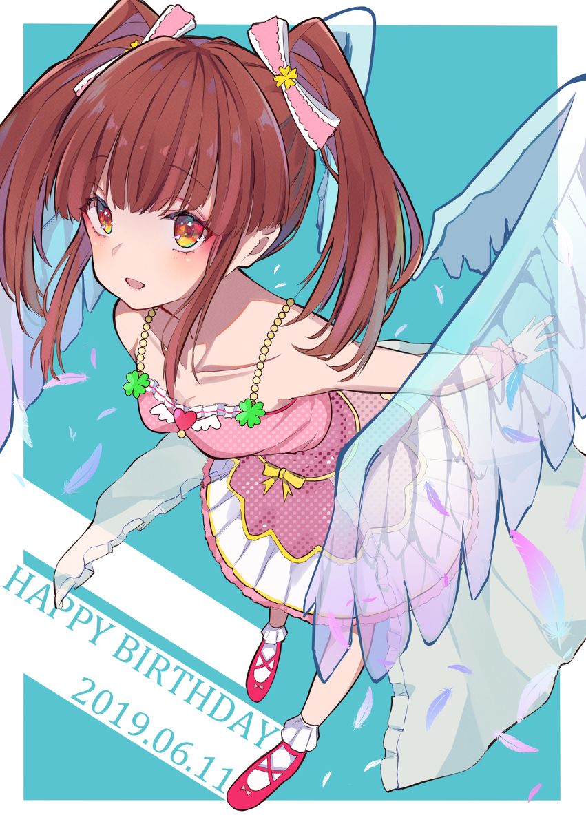 This is a pixiv picture whose title is 智絵里ちゃん誕生日.