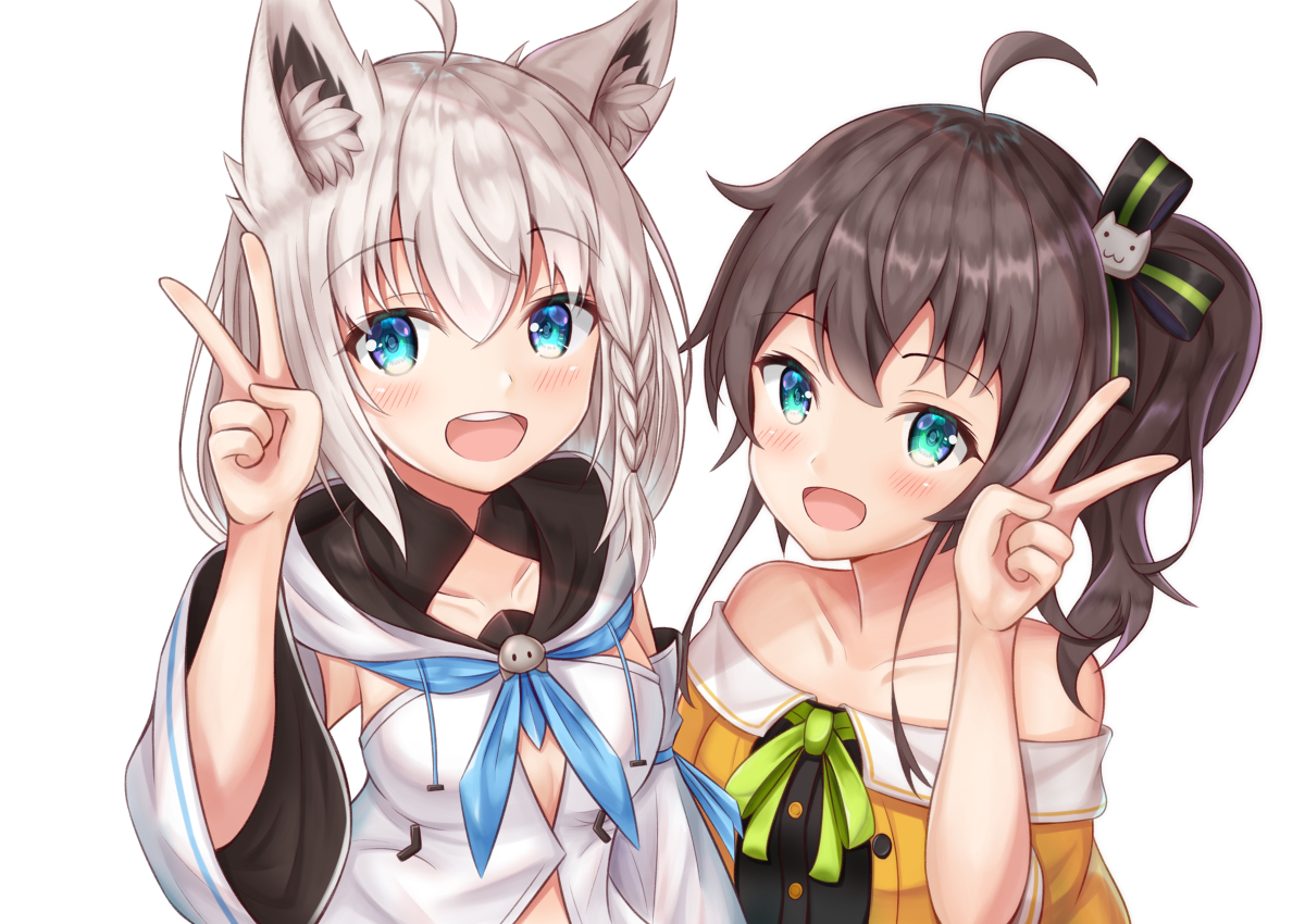 This is a pixiv picture whose title is 夏色吹雪.