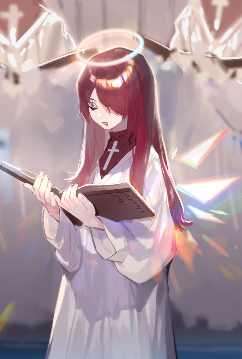 This is a pixiv picture whose title is Exusiai_choir.