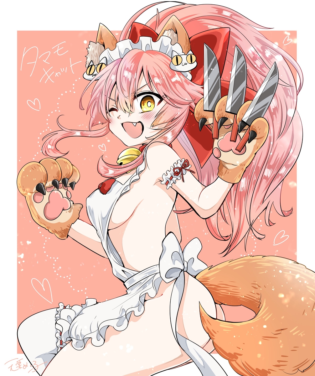 This is a pixiv picture whose title is タマモキャット.