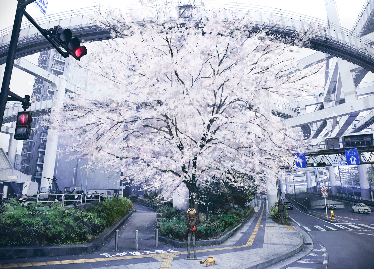 This is a pixiv picture whose title is 移る季節.