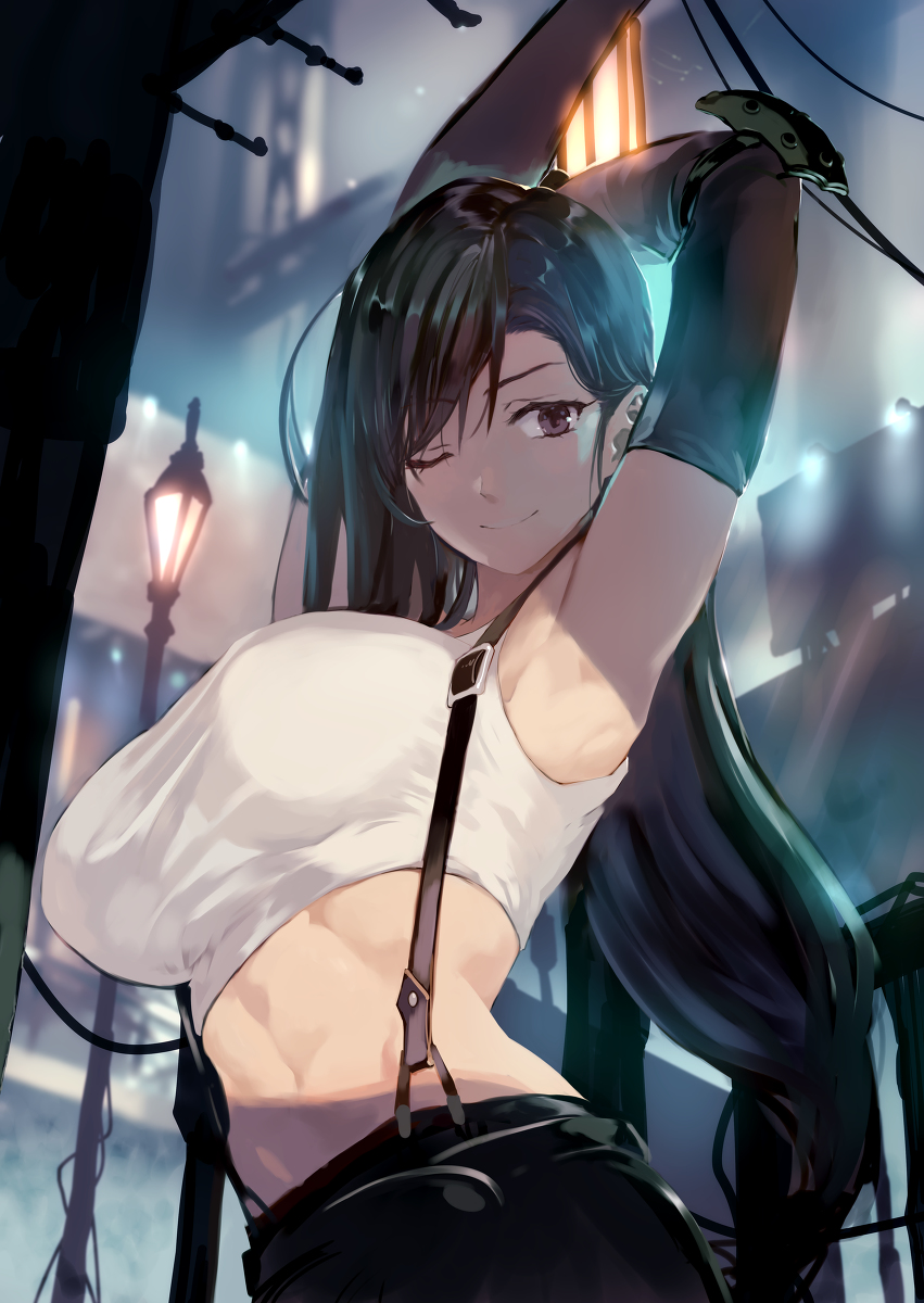 This is a pixiv picture whose title is ティファ.