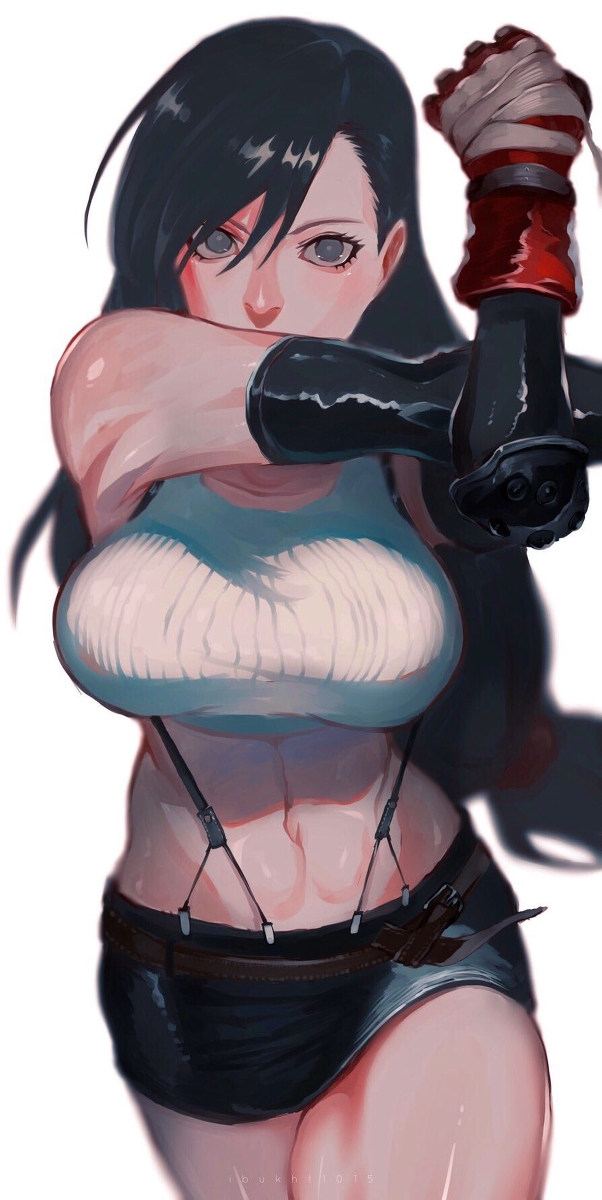 This is a pixiv picture whose title is Tifa.