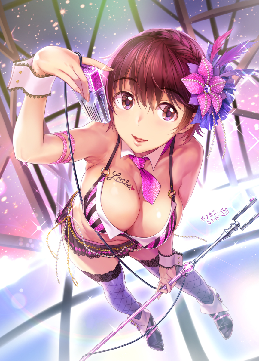 This is a pixiv picture whose title is ［真夏の果実］及川雫.