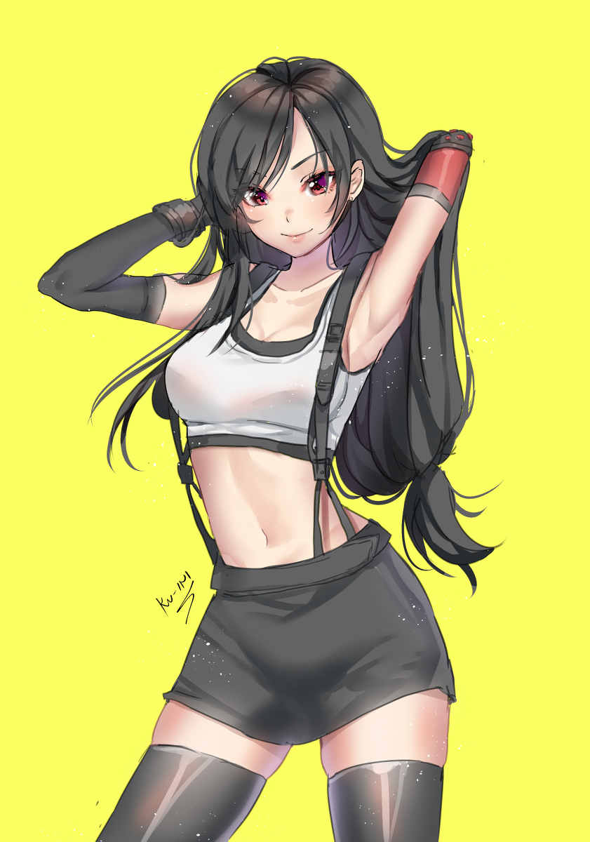 This is a pixiv picture whose title is Tifa.