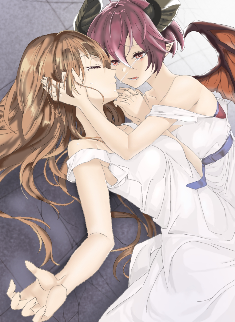 This is a pixiv picture whose title is ずっと一緒にいられると思っていた.......