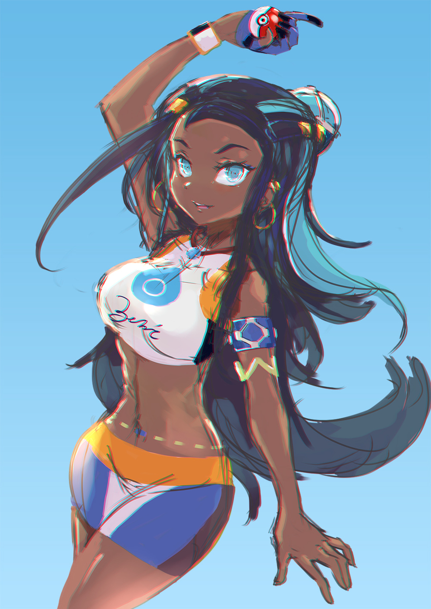 This is a pixiv picture whose title is nessa.