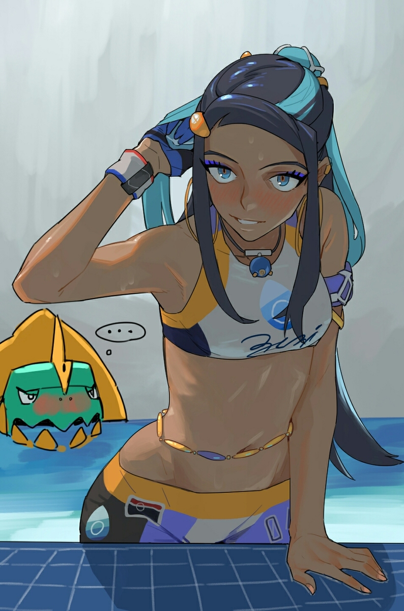 This is a pixiv picture whose title is nessa.