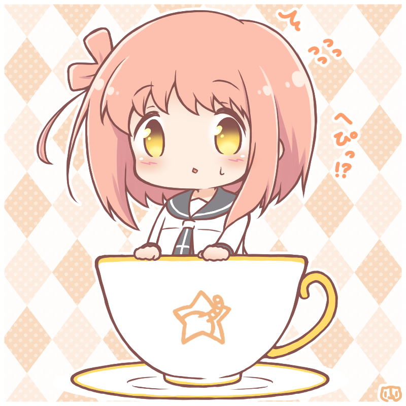 This is a pixiv picture whose title is ティーカップはなちゃん.