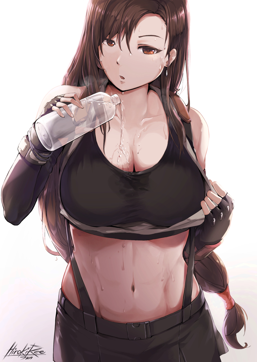 This is a pixiv picture whose title is Tifa.