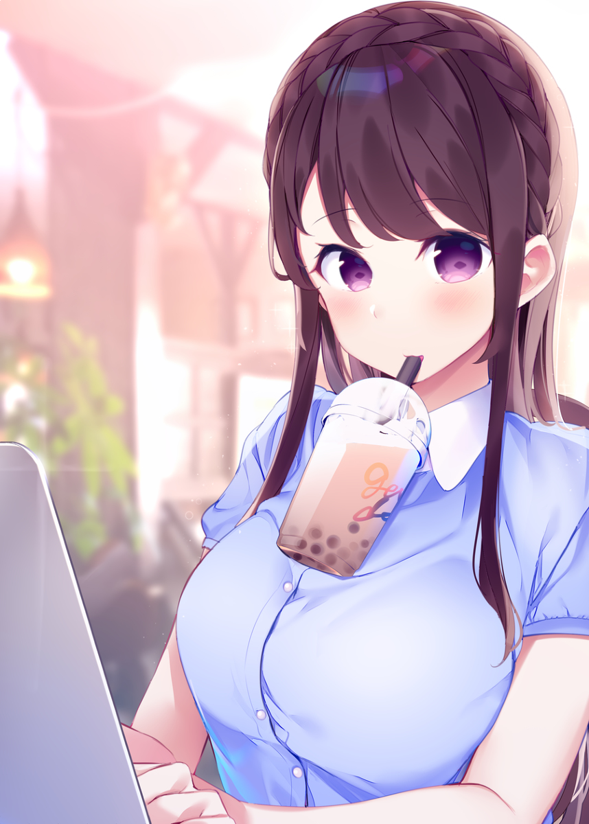 This is a pixiv picture whose title is Tapioca.