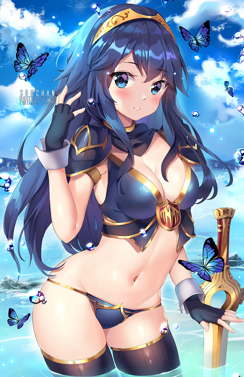 This is a pixiv picture whose title is Lucina.