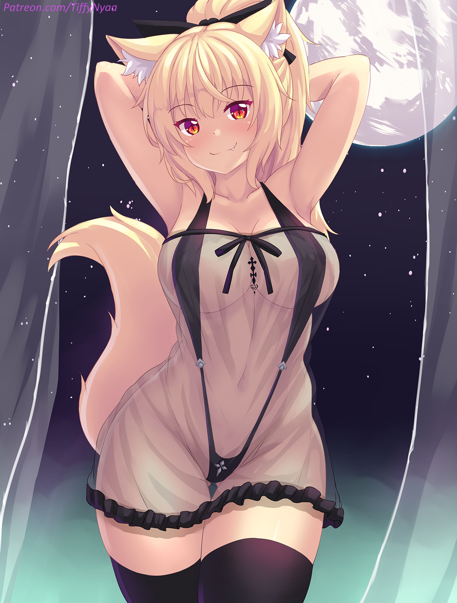 This is a pixiv picture whose title is Sexy nighttime tiffy~~.