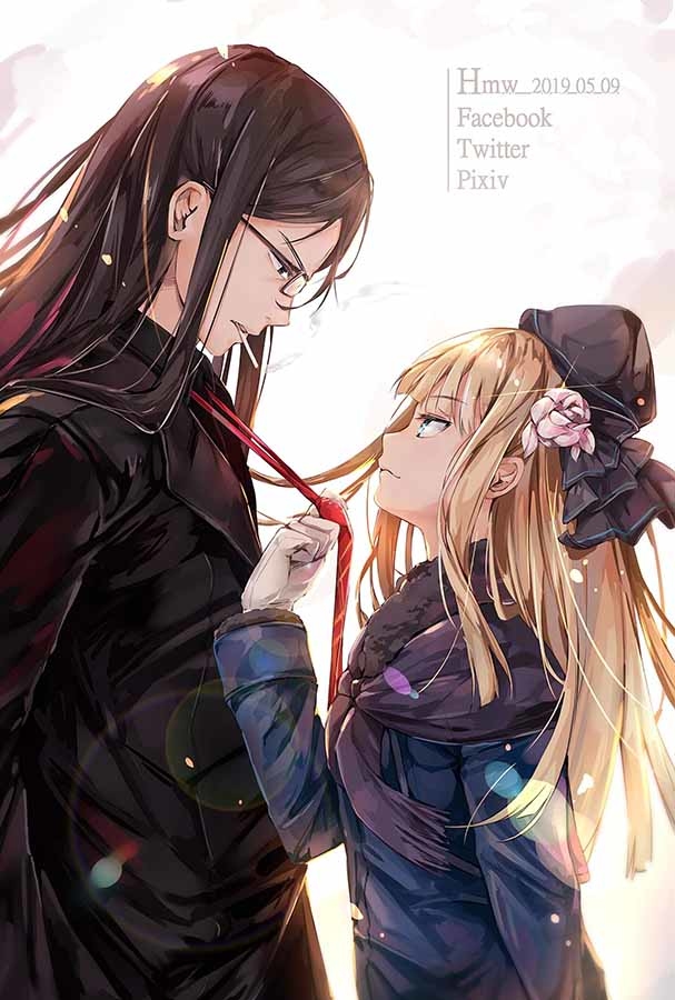 This is a pixiv picture whose title is FGO 事件簿.